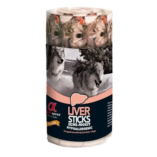 alpha spirit Dog Ristra Stick Leber