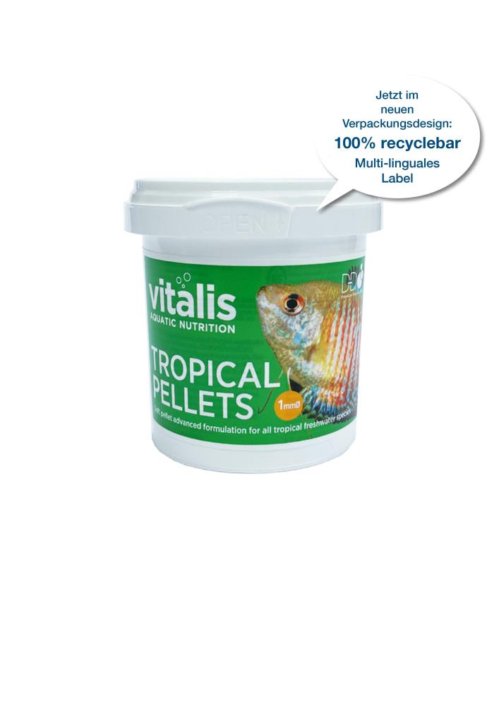 Vitalis Tropical Pellets 1mm 70g
