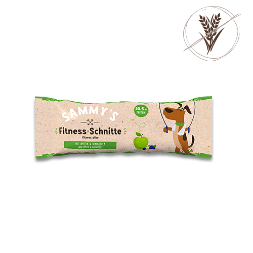 Bosch Sammys Fitness-Schnitte mit Äpfeln & Blaubeeren ( 20 x 25g )