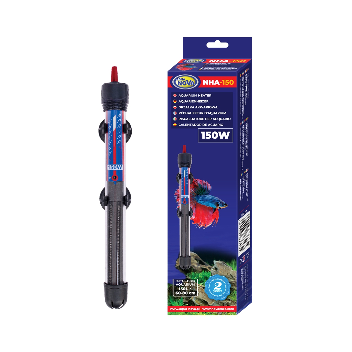 Aqua Nova Heizer - 150 Watt