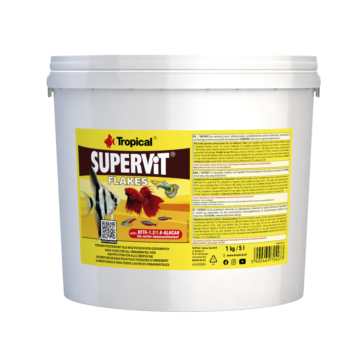 Tropical Supervit Flakes 1kg/5L
