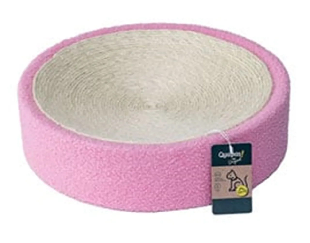 Quapas Catscratcher Plüsch Sisal Pink