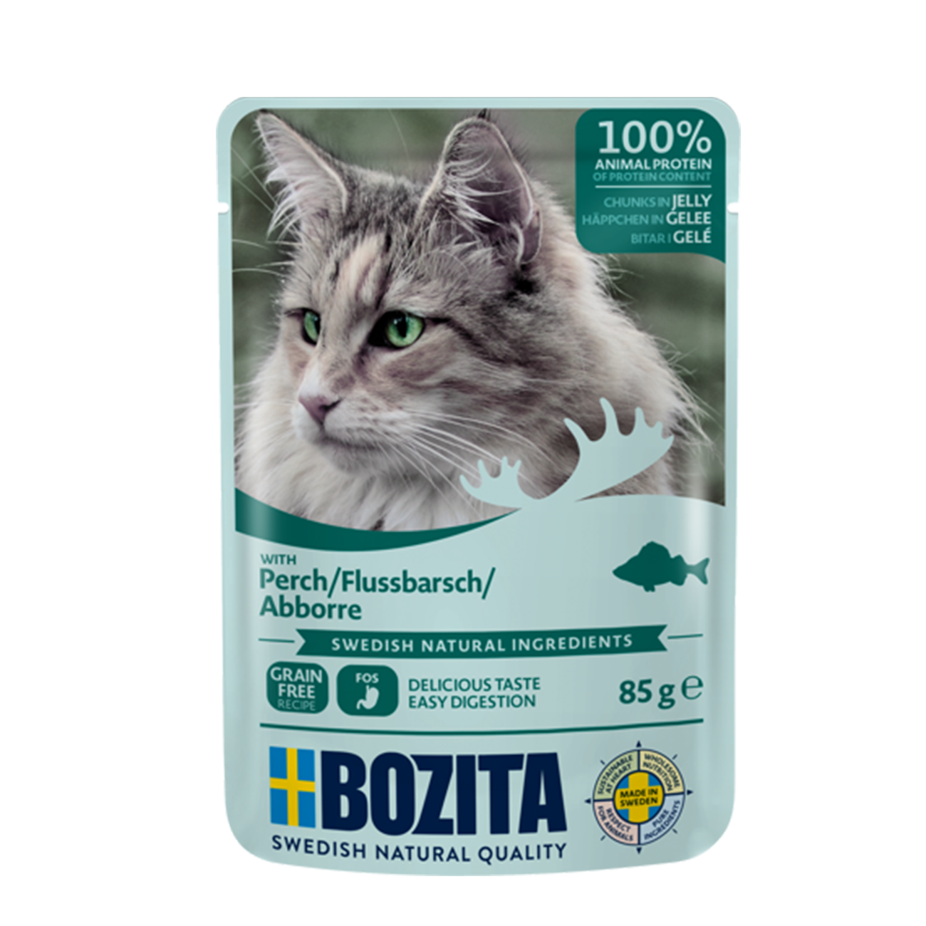 Bozita Häppchen in Gelee mit Barsch 85g