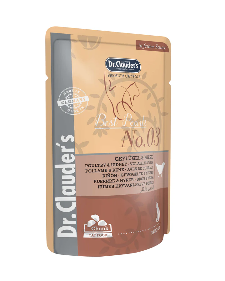 Dr.Clauder's Best Pearls No. 03 Geflügel & Niere 100g