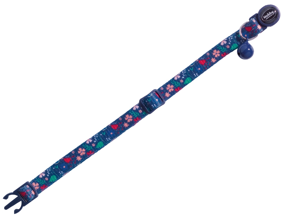 Nobby Halsband "Flower Dark Blue"