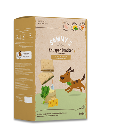 Bosch Sammys  Knusper-Cracker( 4 x 1kg )