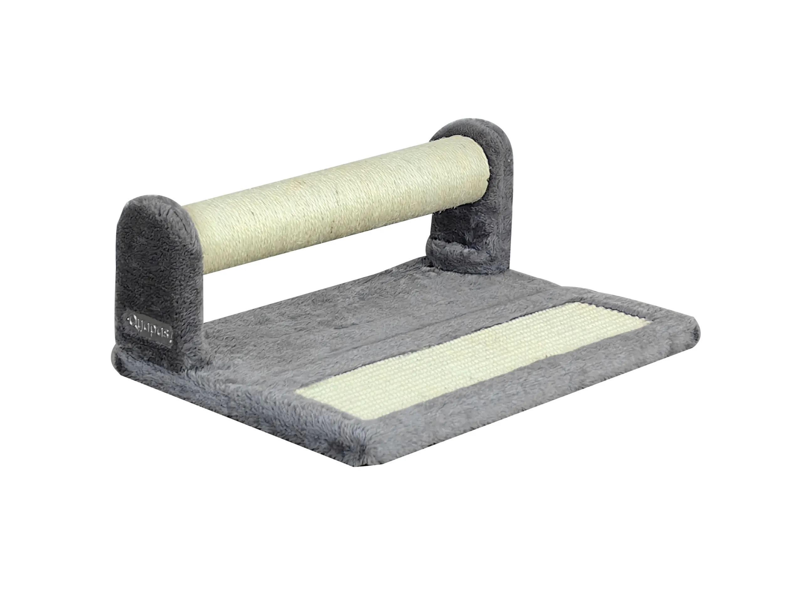 Quapas Cat Scratching Cylinder Board Dark Grey